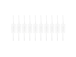 10pcs Resistor De Cimento 5w 12kr Resistência De Potência ±5% Componentes Eletrônicos