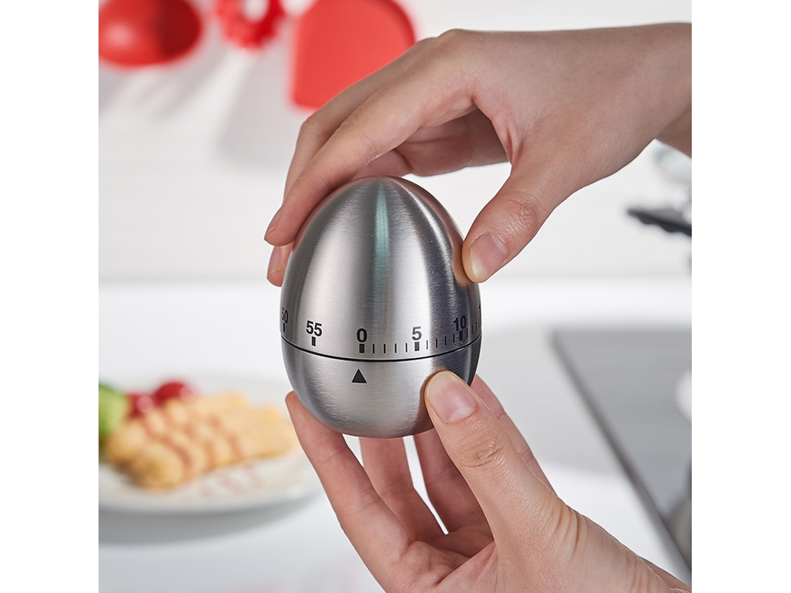 Temporizador Criativo Em Formato De Maçã, Temporizador Mecânico De Cozinha, Lembrete Preciso De 60 Minutos, Utensílio Para Cozinhar E Assar