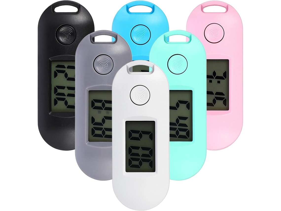 Conjunto 6 Relógios Digitais Silenciosos GOKOCO