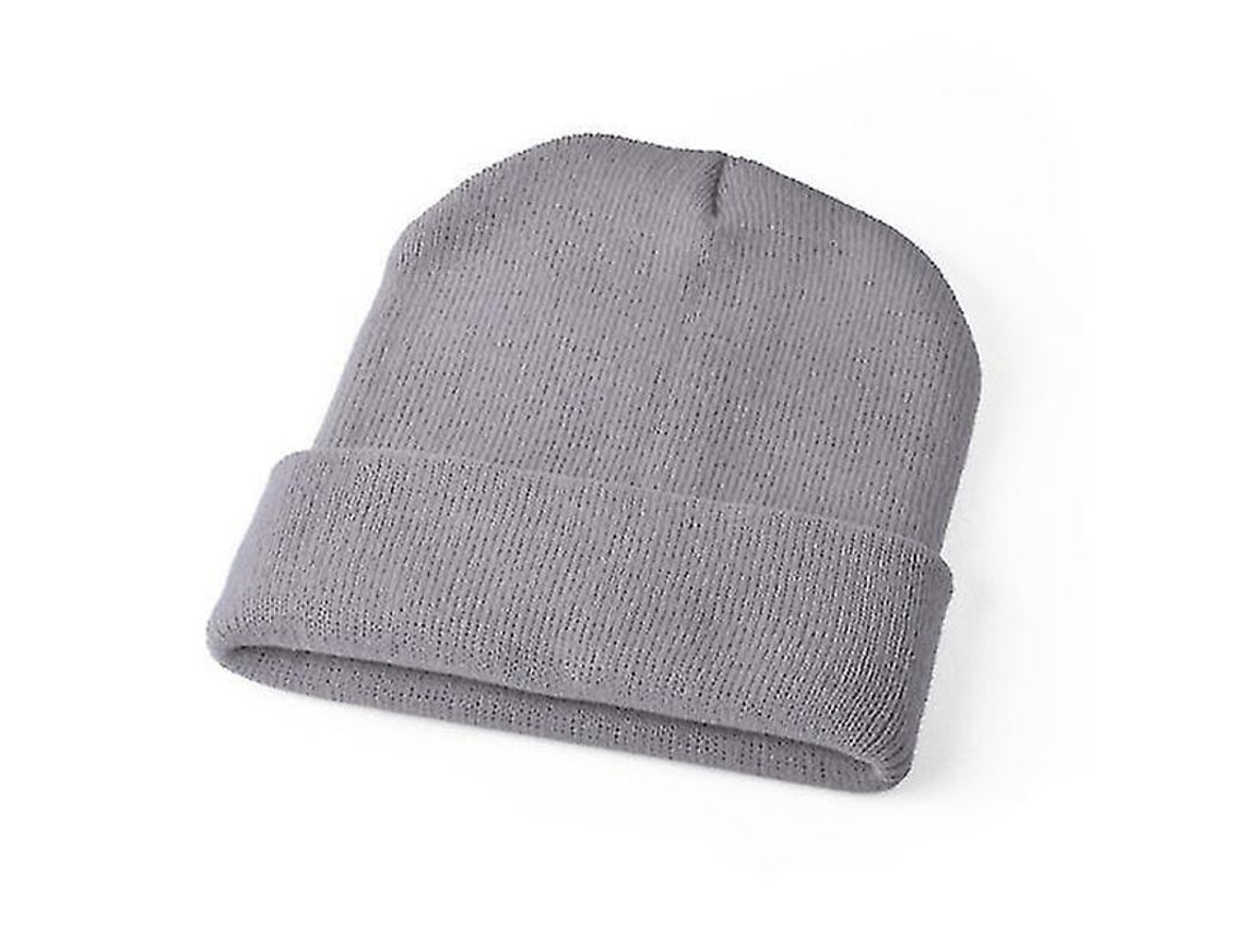2026 gorro de Lana Estilo Moda Invierno Diario Calientito Suave Color Gris Claro