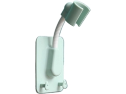 Suporte Chuveiro Sem Furos 360°, Fixador Chuveiro Parede Ajustável, Base para Secagem de Flores