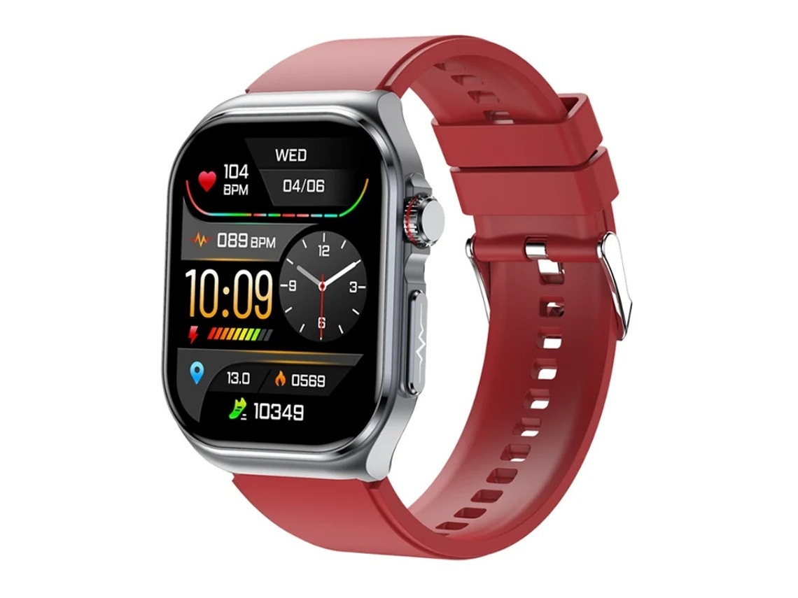 Smartwatch com chamada de ECG Bluetooth, pressão arterial de gordura corporal, açúcar, sem monitoramento de frequência cardíaca, monitoram Bestvite
