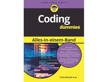 Livro Coding AllesineinemBand für Dummies German Edition de Chris Minnick (Alemão)