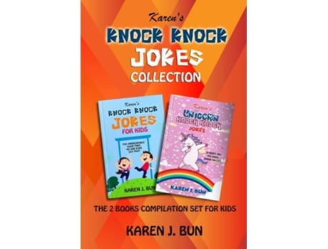 Livro Knock Knock Jokes Collection The 2 Books Compilation Set For Kids De Karen J Bun (inglês)