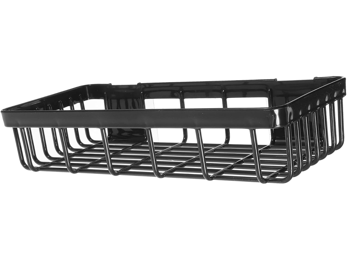 Organizador De Parede Para Banheiro Zerodeko, Em Plástico Preto, Sem Necessidade De Furar, Para Artigos De Higiene
