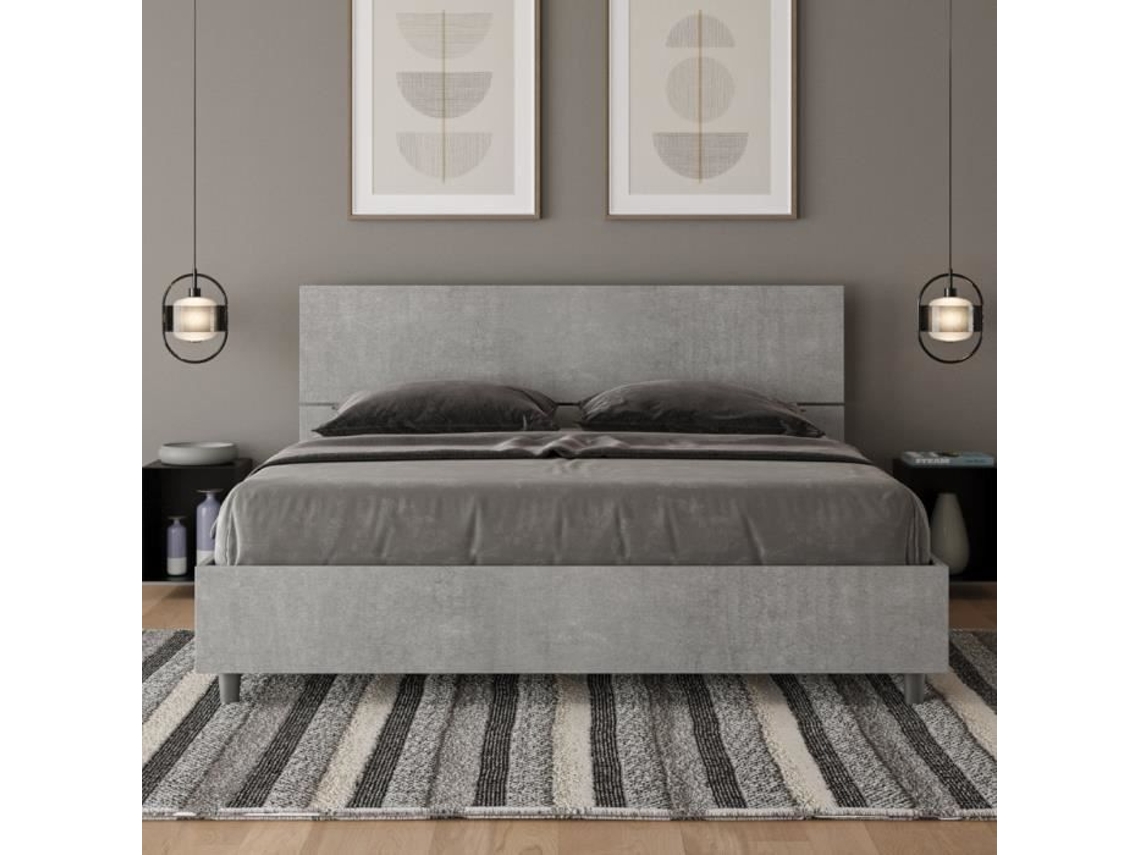 Cama com Cabeceira Fixa Demas (167 cm)