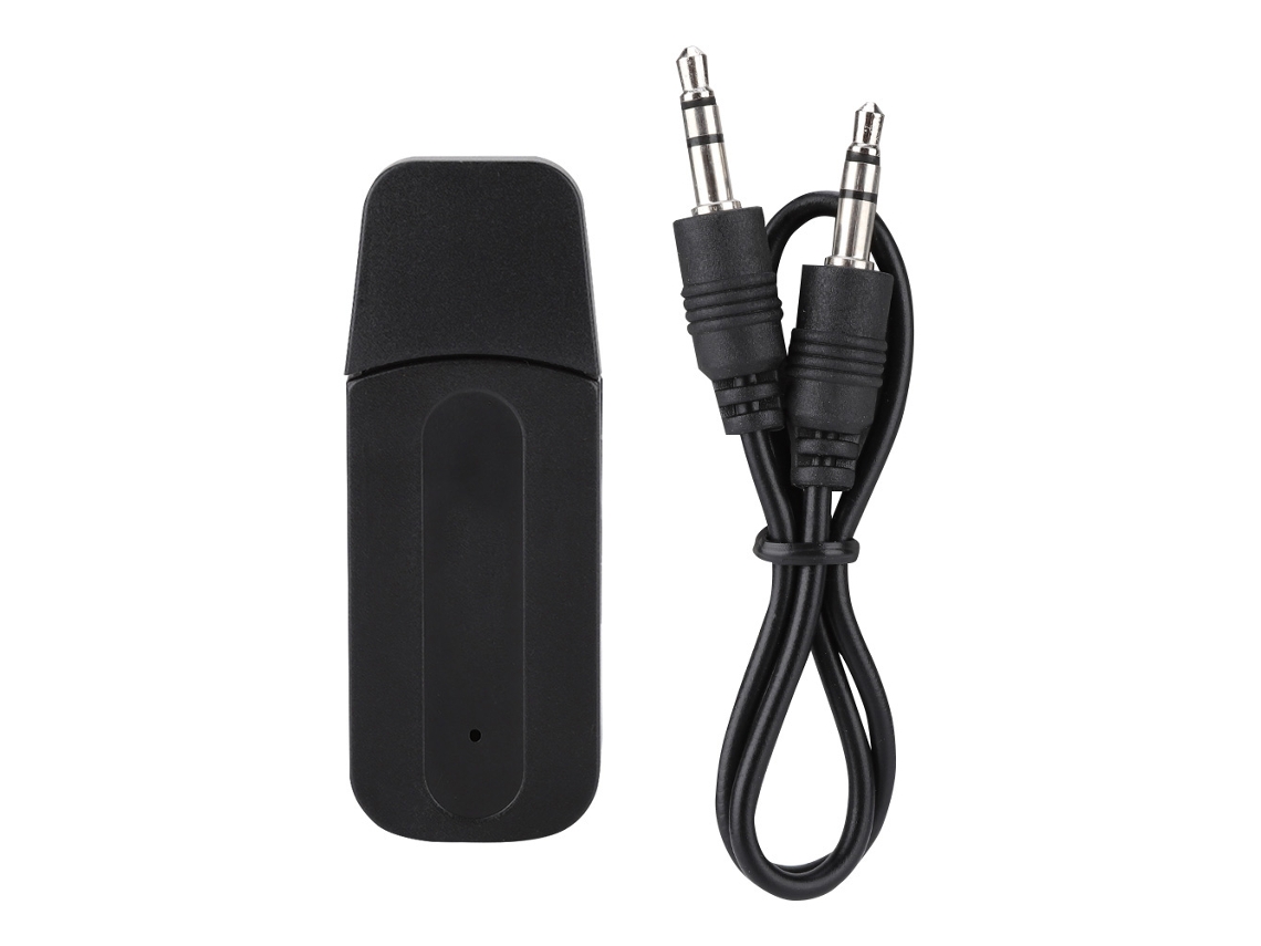 Adaptador Receptor De Áudio Sem Fio Bluetooth Usb Portátil Bt-163