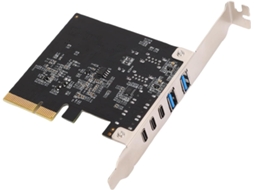 Placa Pcie Usb 3.0, Adaptador De Expansão 10 Gbps Para Pc