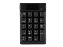 Teclado Numérico Sem Fio LAXISCREED transmissão 2.4g, portátil, mini, alcance de 10 metros