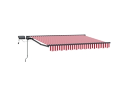 Maison Exclusive - Estrutura De Toldo Manual Com Leds 3 X 2,5 M