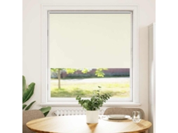 Vidaxl Persiana De Enrolar 110x130 Cm Largura Tecido 105,7cm Poliéster