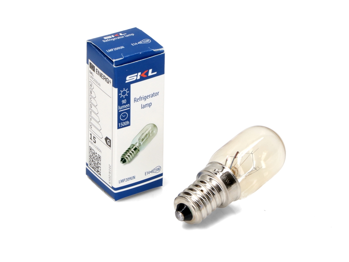 Lâmpada para Geladeira E14 15w 230v Frigorífico Lmp209un