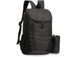 Mochila De Caminhada, Impermeável E Durável, Leve E Dobrável, Para Viagens, Camping E Atividades Ao Ar Livre, Preta
