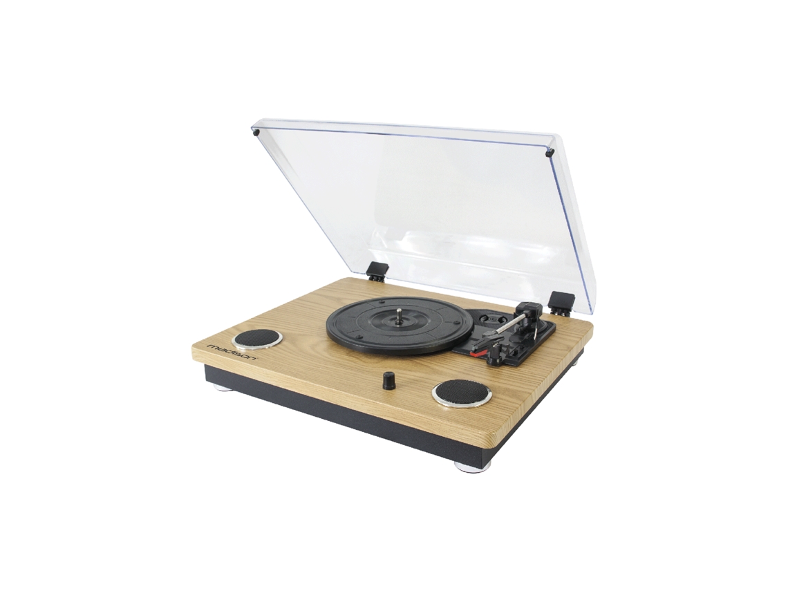 G-Mad-Rt300Sp-Mkii :Gira-Discos 33/45/78Rpm Retro Bt/Usb/Sd/Rec Madison