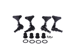 Tarraxas Seladas Novas para Guitarra, Modelo 2r2l, para Baixo de 4 Cordas, Preta AQUAFORGE
