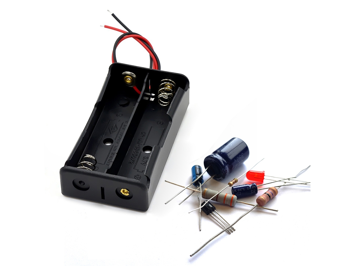 Suporte de Bateria 18650 Plástico para Bateria 18650 de 3,7 V ZYBLSSBB (seção 2)