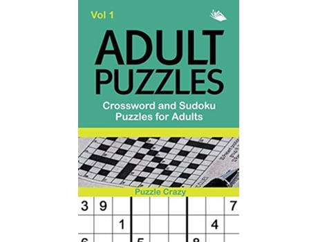Livro Adult Puzzles de Puzzle Crazy (Inglês)
