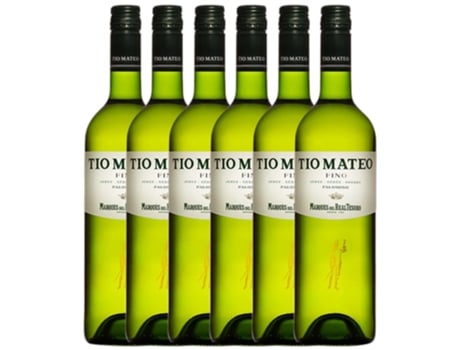 Generoso MARQUÉS DEL REAL TESORO Marqués Del Real Tesoro Tío Mateo Fino Palomino Fino Jerez-Xérès-Sherry 0.75 L (6 unidades)