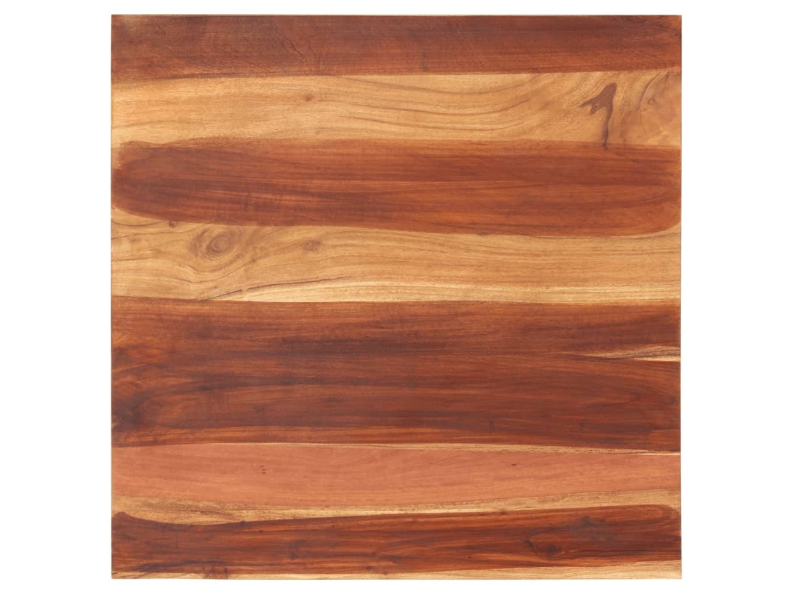 Table Top, Table Tops Vidaxl Marrom Madeira (70 X 70 Cm 25-27 Mm)