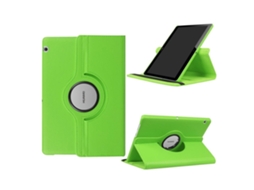 Capa Dobrável De Couro Para Huawei Mediapad T3 10, Verde