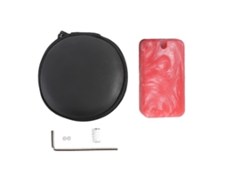 Ats juguete Deslizador de Dedos Push Slider Sensorial Cómodo de Agarrar Relajante Portátil Doble Riel Rojo