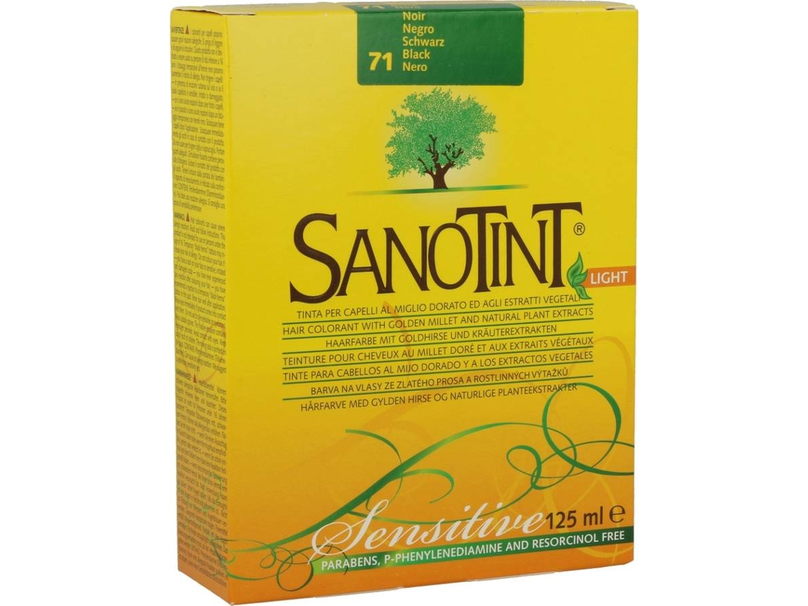 Coloração SANOTINT Light Preto (125 ml)