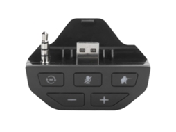 Adaptador De Fone De Ouvido Para Controle Ou Adaptador Conversor De Fone De Ouvido Para Gamepad Sem Fio Do Xbox One Hengjian (preto)