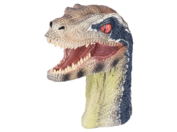 Ats títere de Mão de Dinossauro Realista com Cabeça Móvel, Brinquedo Interatsivo para Crianças