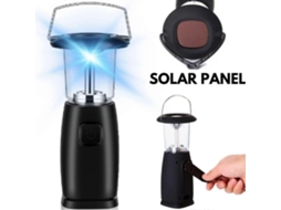 Lanterna De Acampamento Com Dínamo Solar, Luz Led À Prova Dágua Para Barraca, Ideal Para Emergências E Caminhadas Noturnas_mm2 Olysi Shop