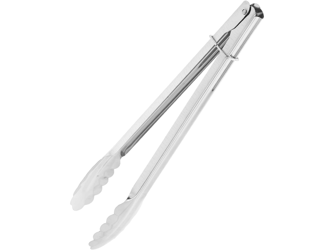 Pinça Para Churrasco Vicasky Com Design Moderno, Em Aço Inoxidável Espesso, Versátil E Resistente Ao Calor, Ideal Para