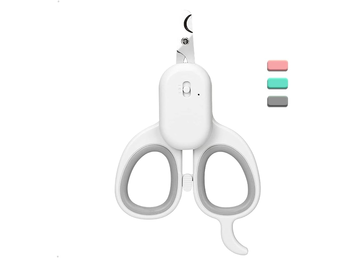 Tesoura para Garras de Gato com Luz Uv YANYXR