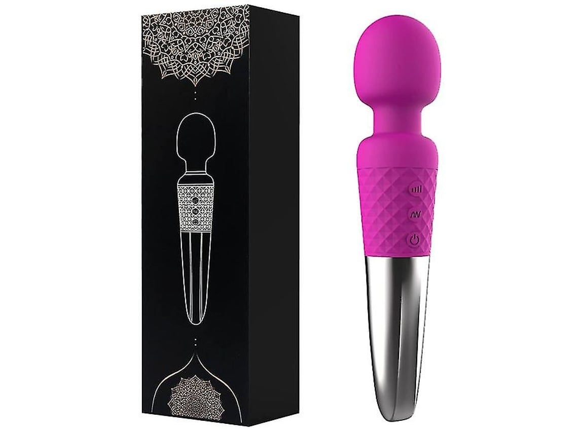 Yunzii Sem Fio Massageador À Prova Dágua Massageador Pssoal Portátil Para Alívio Do Pescoço Traseiro Bolsa De Viagem Roxo Yunzii