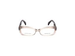 Armação de Óculos Feminino Alexander Mcqueen Amq-4203-K6M Cinzento Bege