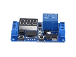 Módulo De Relé De Temporização Com Controle De Tempo 12v, Ciclo Infinito E Display Led