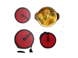 Cooktop Elétrico, 4 Bocas, 6000w De Potência