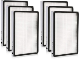 Conjunto De 6 Filtros Reutilizáveis Compatíveis Com O Aspirador