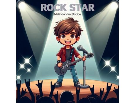 Livro Rock Star de Melinda Van Slobbe (Inglês)