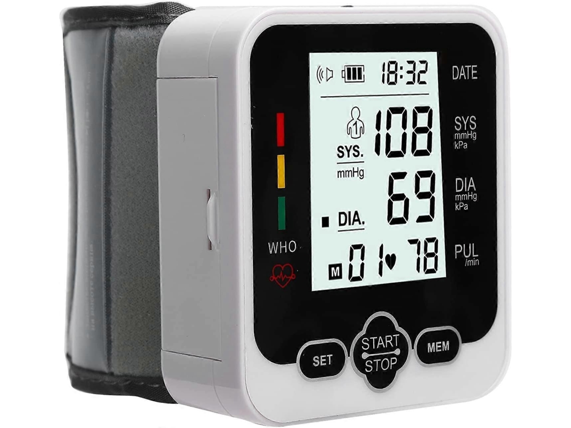 Monitor De Pressão Arterial, Transmissão Automática De Voz No Pulso, Visor Lcd Ly Ebike