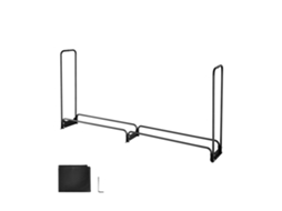 Suporte Para Lenha Succebuy, 257x36x117 Cm Com Tampa Para Uso Externo