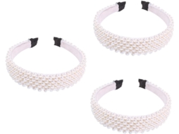 Conjunto De 3 Peças Com Tiara, Coroa E Acessório De Cabelo Elegante Para Casamentos E Eventos Especiais.