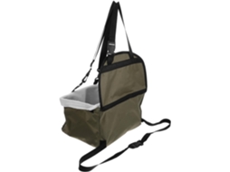 Cadeira Auto Para Cães E Gatos, Transporte Prático, Almofada Confortável, Cintos De Segurança.