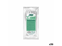 Conjunto de Facas ALGON Reutilizável Branco 36 Unidades 16,5 Cm