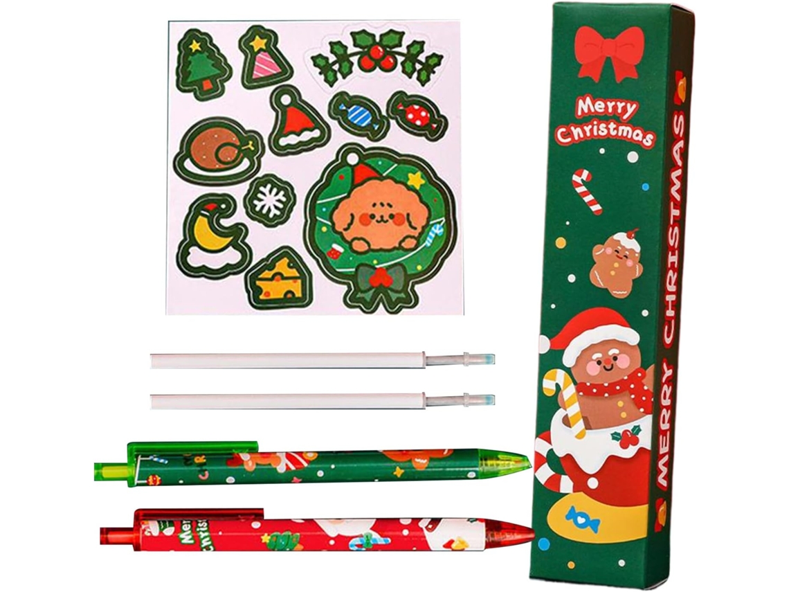 Caneta De Natal – Em Gel Oferta Especial. Tinta Para Papelaria
