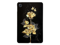 Capa De Tpu Para Tablet Inteligente Oppo Pad Air Com Estampa De Pintura Colorida