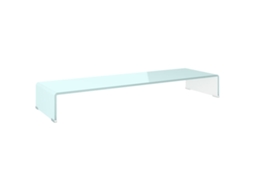 Tv Stand, Tv Stands Vidaxl Verde Vidro (100 X 30 X 13 Cm)