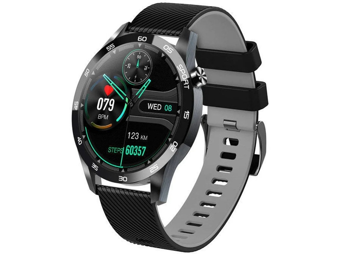 Relógio Inteligente F22l 1.54 Tft Tela Fitness Relógio Atividade Esportiva Ip67 Água Resistente Pedômetro Homens Mulheres Yizhood (preto)