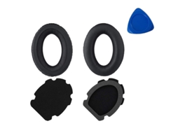 Lurelia Almofadas Auriculares Para Auscultadores De Aviação Xa10a20, De Conforto Aprimorado, Em Espuma Macia, Preto
