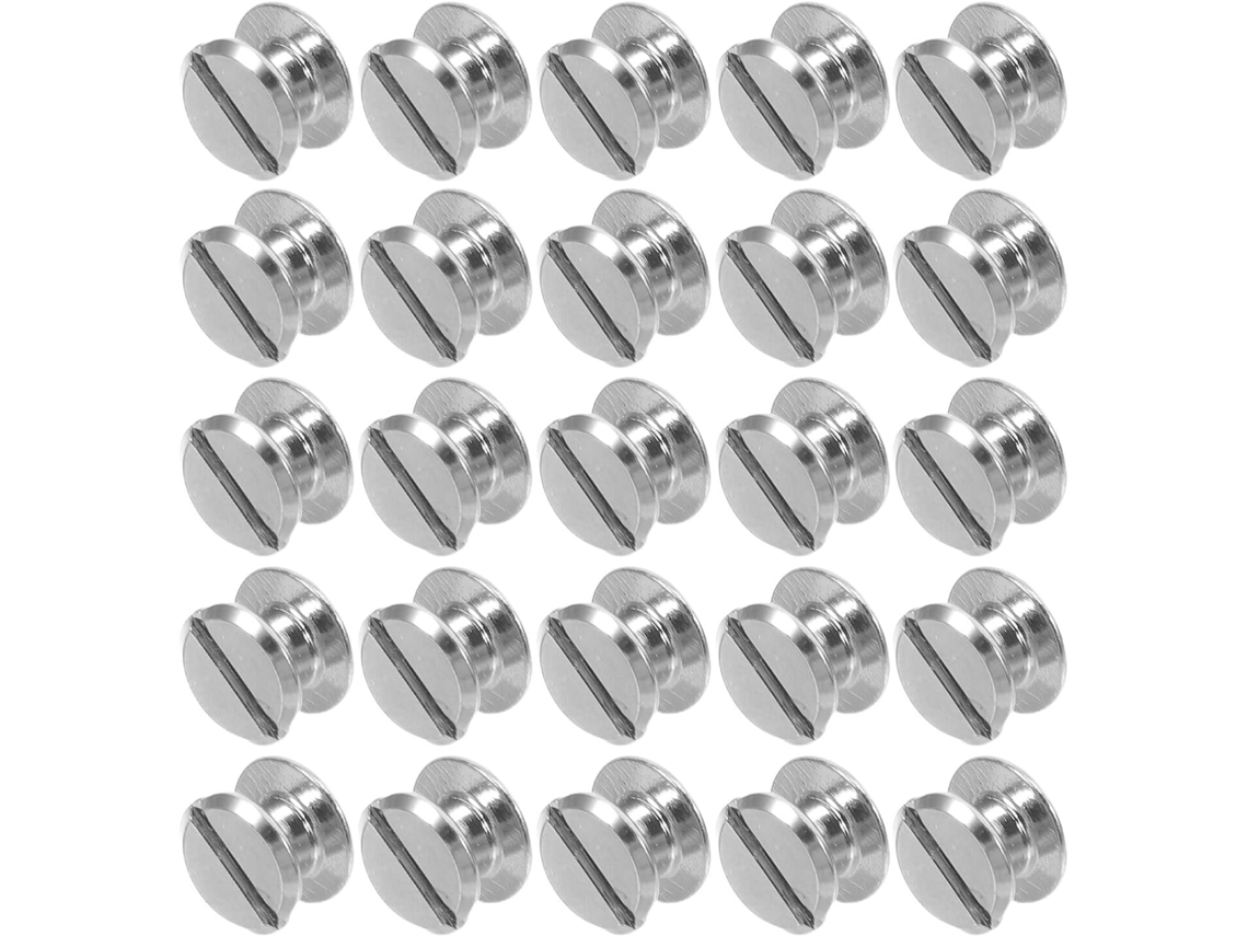 Kit Com Parafusos Para Encadernação Baluue 200 Anos 10x5x4 Mm, Rebites Metálicos Para Scrapbooking, Conserto De Cintas E