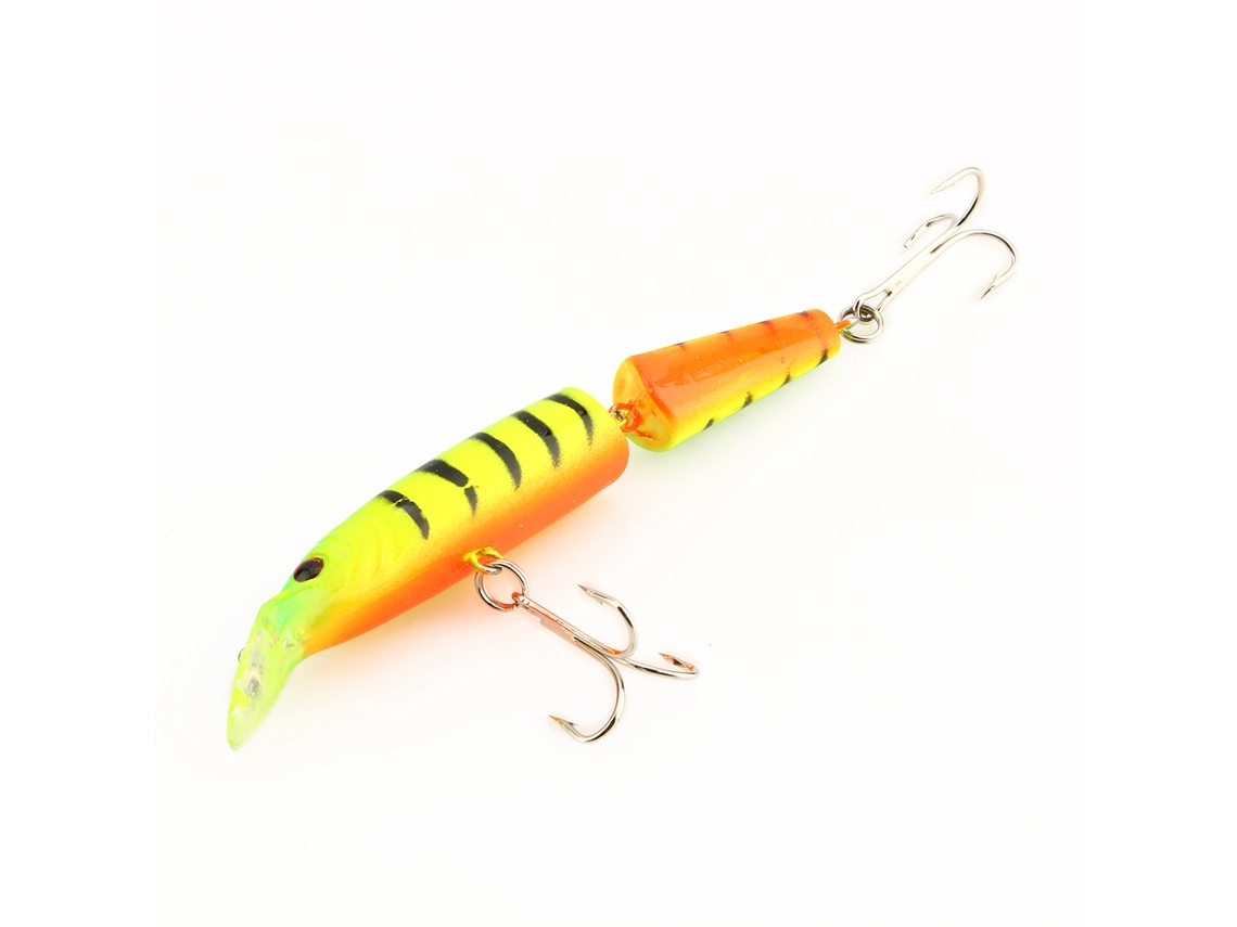 Bionic Artificial Bait (simulated Fish Luring, Two-section Design) Classic Two-hook Two-section Lure Bionic Artificial Bait 10.5cm