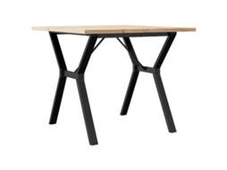 Mesa Jantar Estrutura Y 90x90x75,5 Cm Pinho/aço MAISON EXCLUSIVE